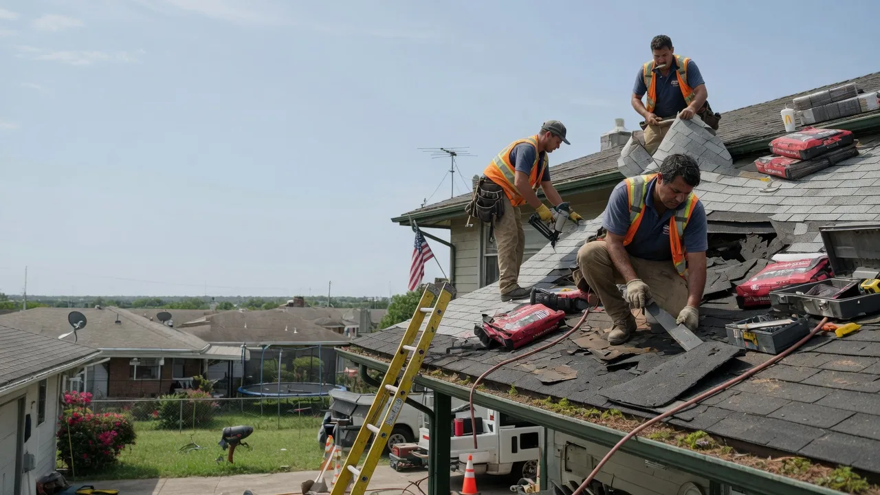 Roof Repair in Sanger, TX near me